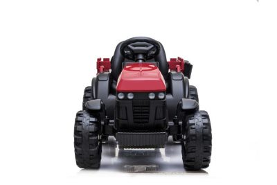 Traktor mit Anhänger - rot – Bild 7