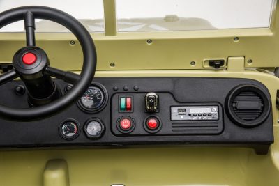 Offroad Jeep Militär Camouflage - Kinder - Elektroauto - 3-Sitzer - 4Wd – Bild 4