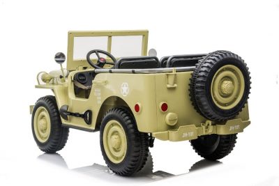 Offroad Jeep Militär Camouflage - Kinder - Elektroauto - 3-Sitzer - 4Wd – Bild 5