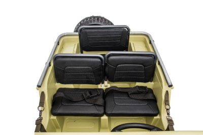 Offroad Jeep Militär Camouflage - Kinder - Elektroauto - 3-Sitzer - 4Wd – Bild 6